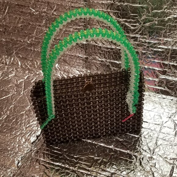 NWT 2020 Susan Alexandra New York Serpent Beaded Bag - Picture 3 of 9